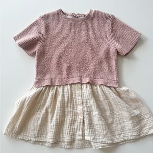 Pink and Cream dress